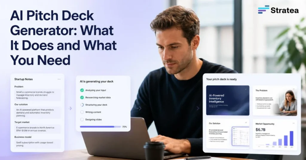 AI Pitch Deck Generator: What It Does and What You Need