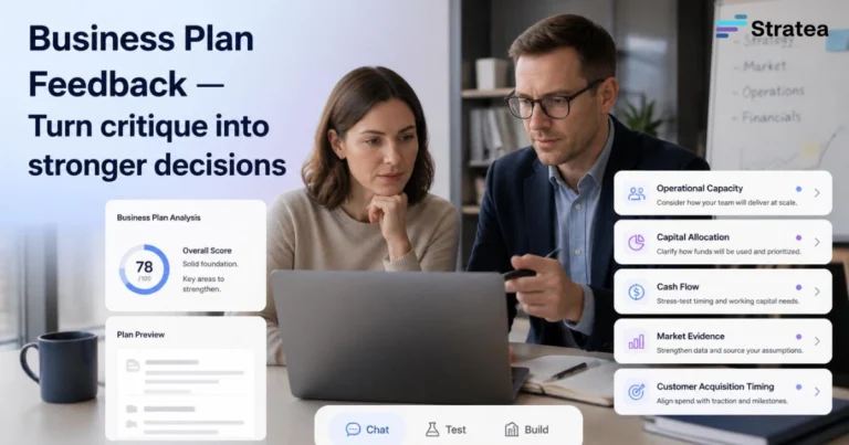 Business Plan Feedback Turn critique into stronger decisions