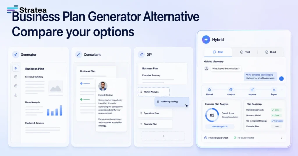 Business Plan Generator Alternative: Compare Your Options