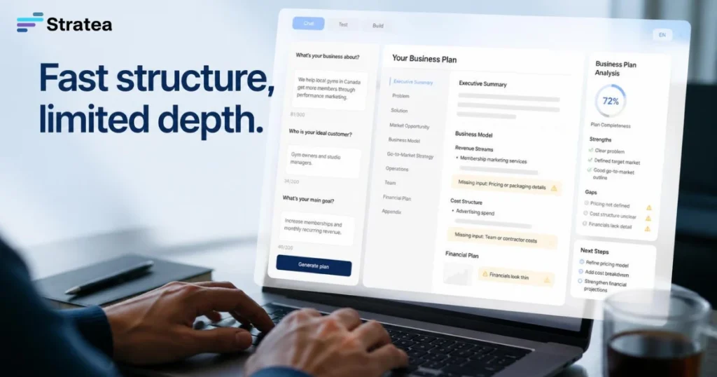 Fast structure, limited depth