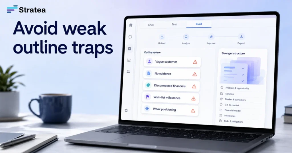 Avoid weak outline traps