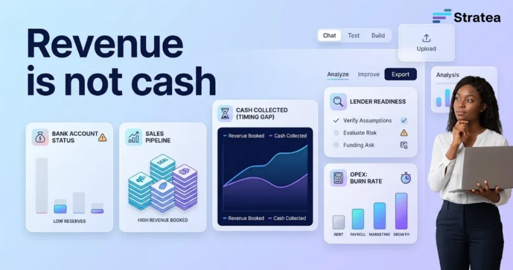 Revenue is not cash