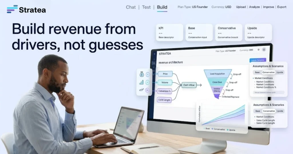 Build revenue from drivers, not guesses