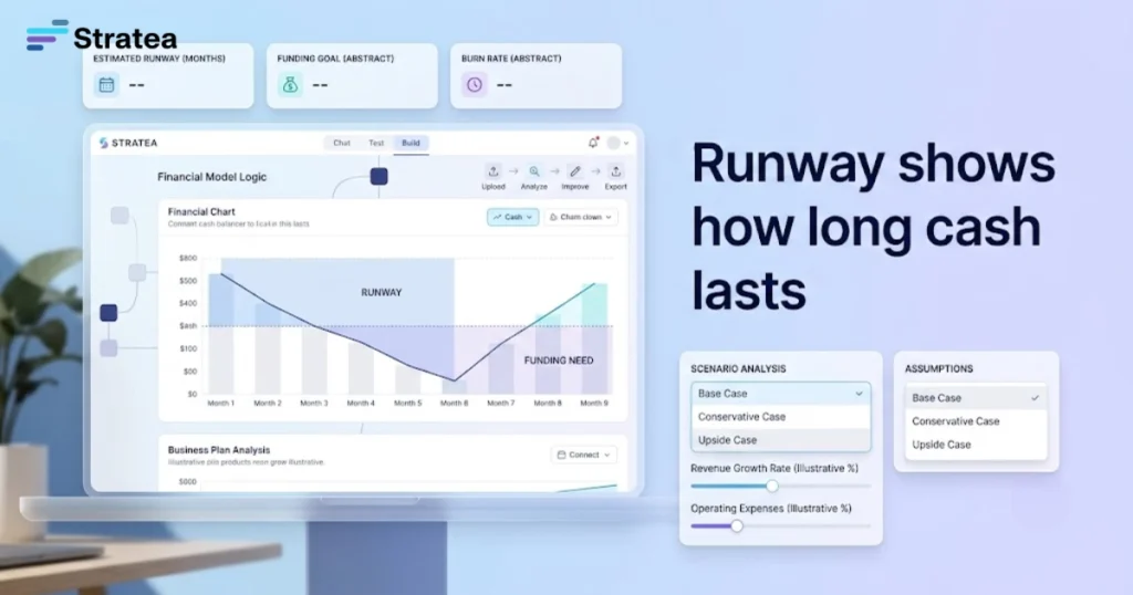 Runway shows how long cash lasts