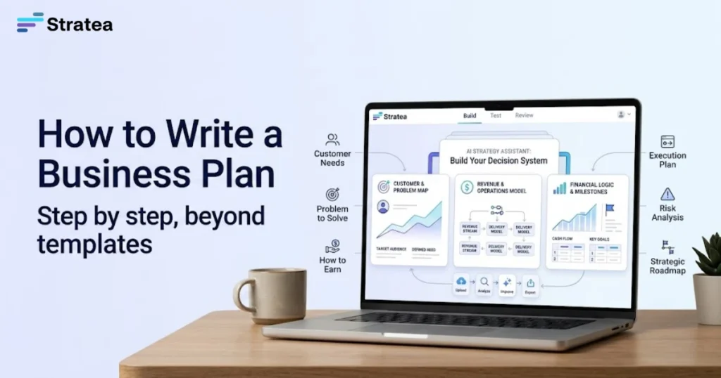 "How to Write a Business Plan Step by step, beyond templates"