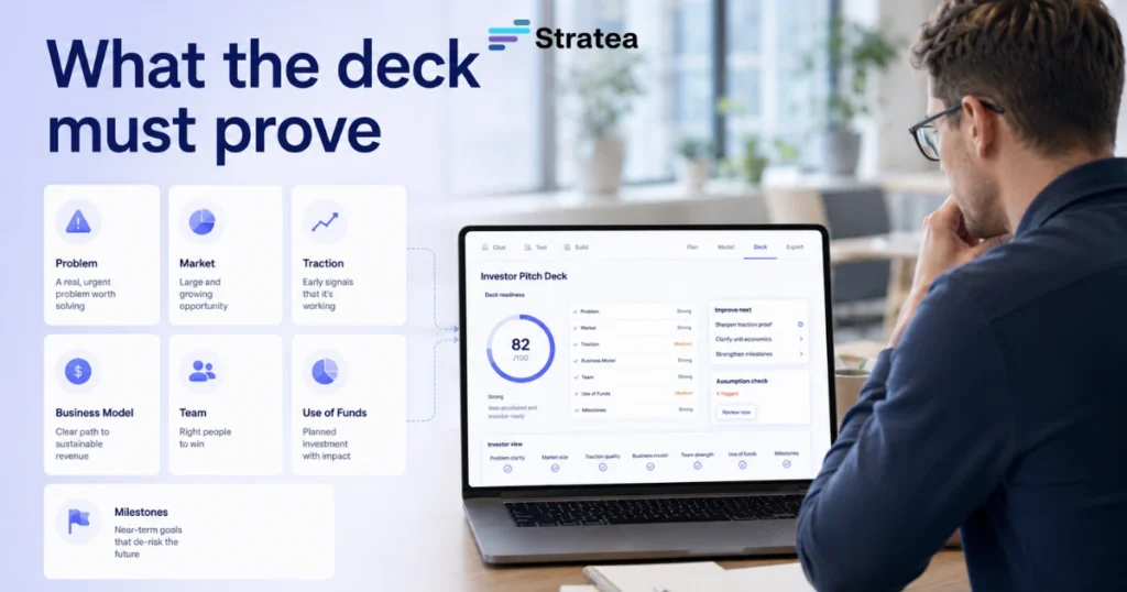What the deck must prove