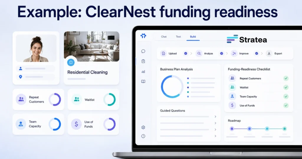 Example: ClearNest funding readiness