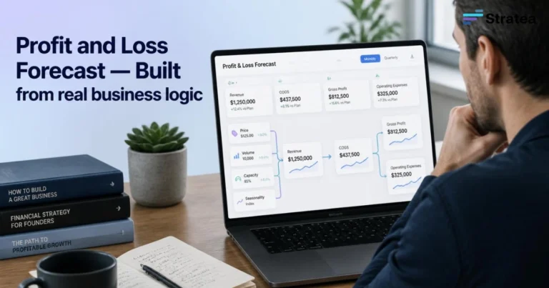 Profit and Loss Forecast Guide for Founders | STRATEA