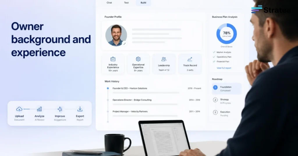 Owner background and experience