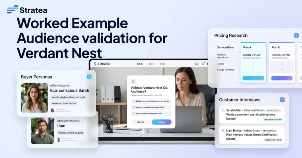 Worked Example Audience validation for Verdant Nest